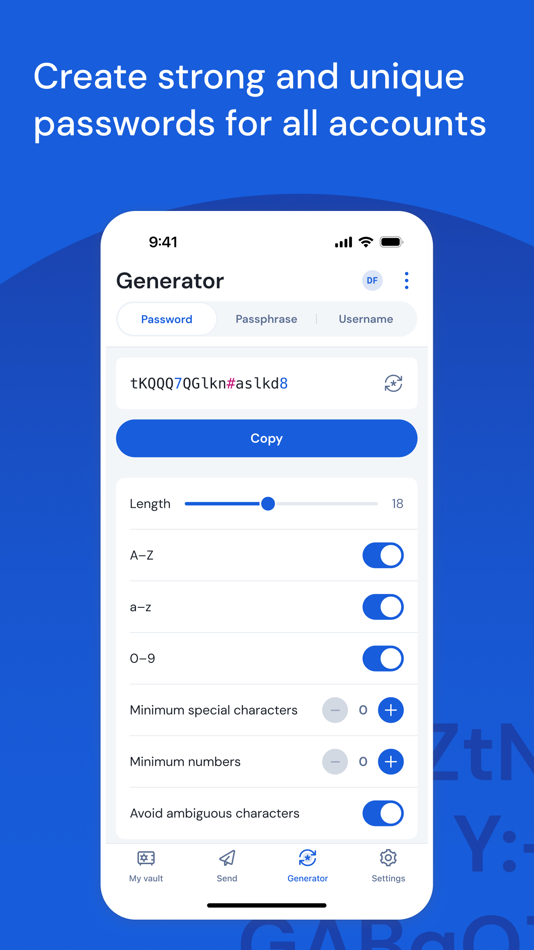 #1. Bitwarden Password Manager (iOS) 由: Bitwarden Inc