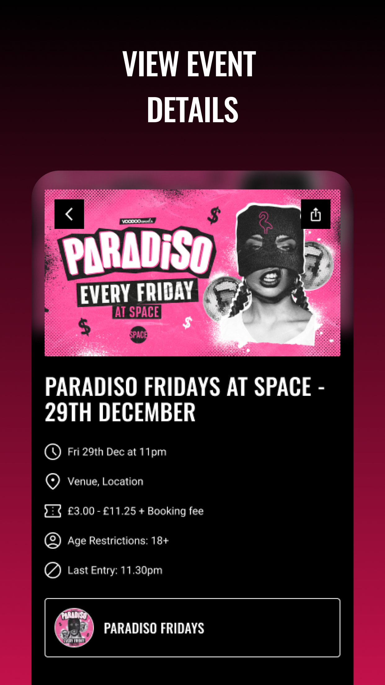 Voodoo Events