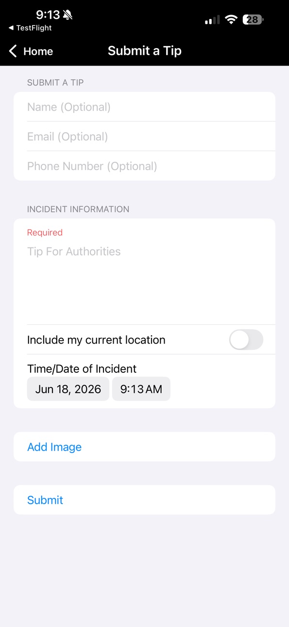 iPhone screenshot
