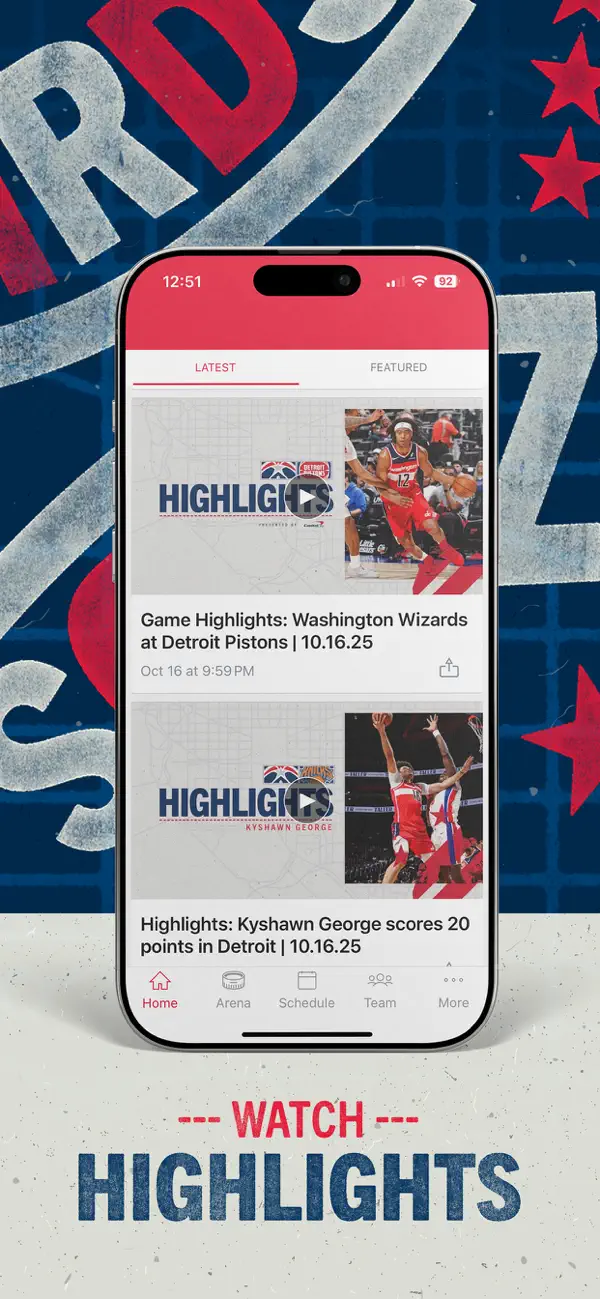Screenshot #3 pour Washington Wizards