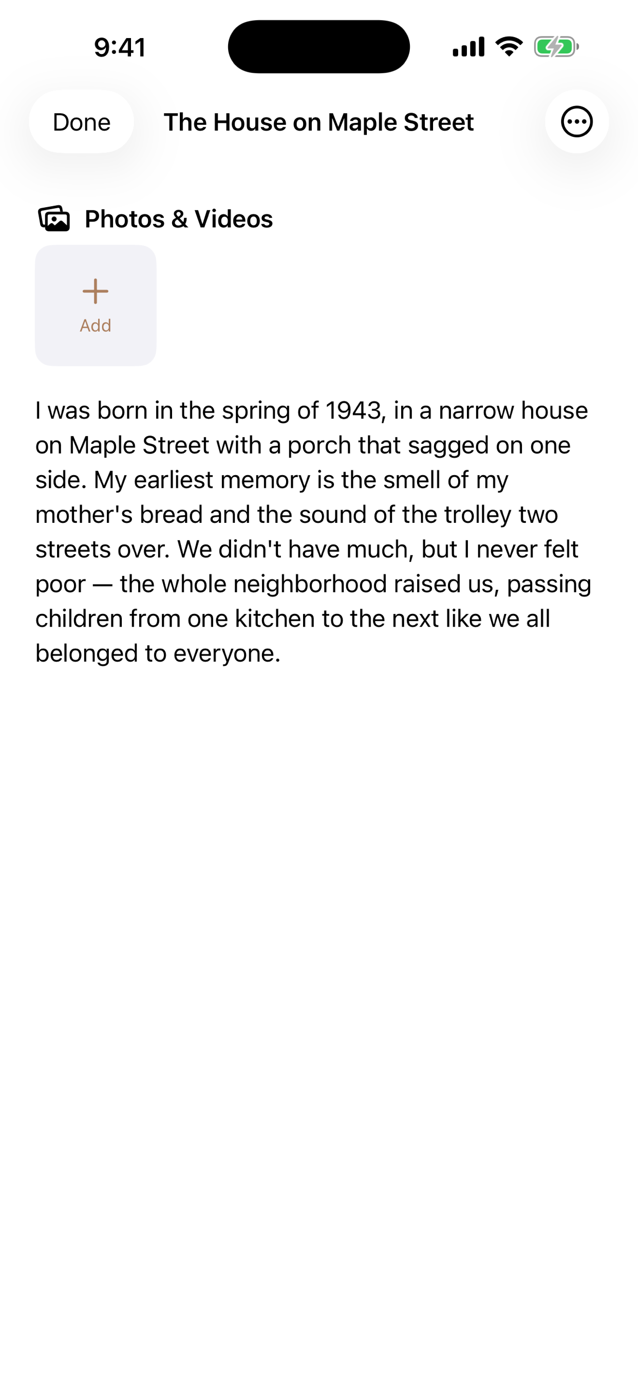 Regale: Memory -> Memoir screenshot 7