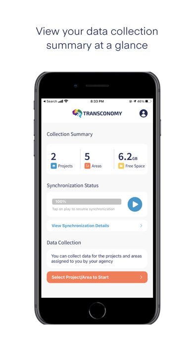 Transconomy Collector iPhone screenshot 4 - Navigation app