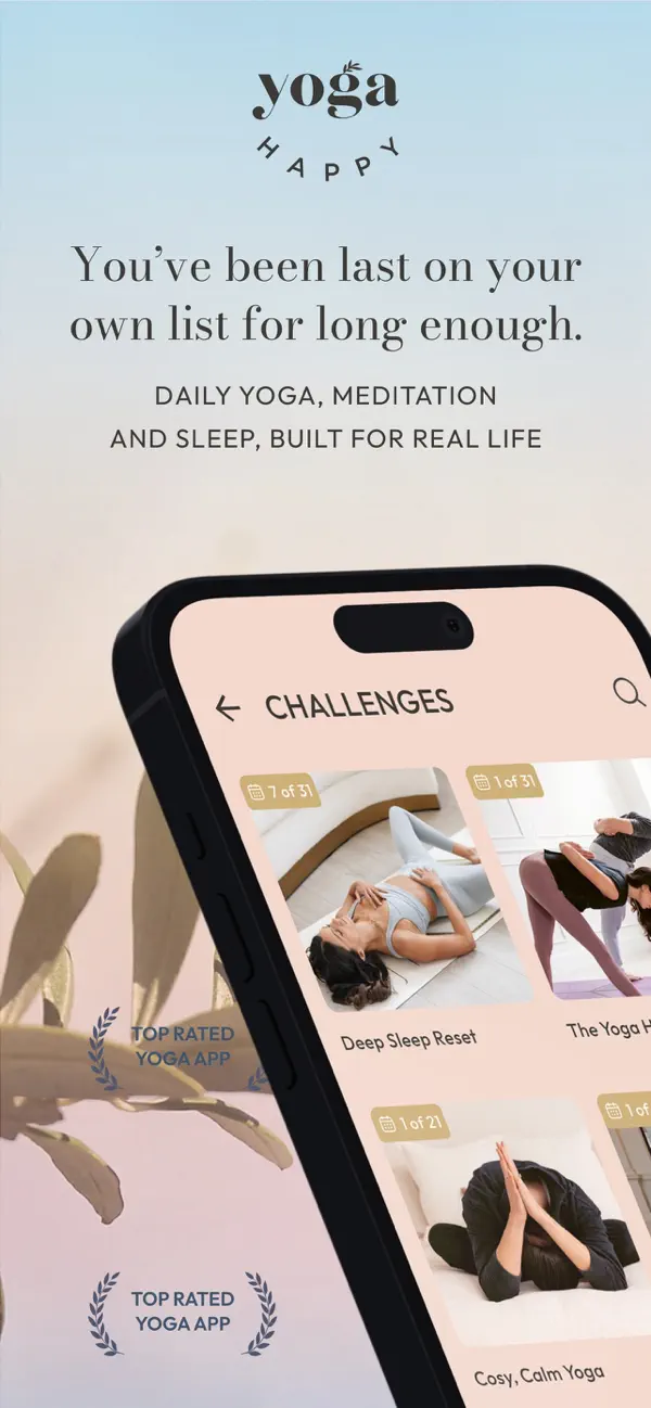Screenshot #1 pour Yoga Happy: Mind-Body Balance