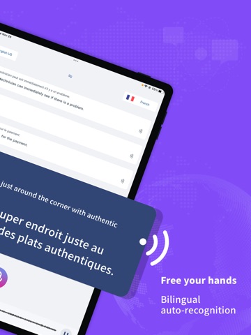 Saygo - Real-Time Translator iPad screenshot