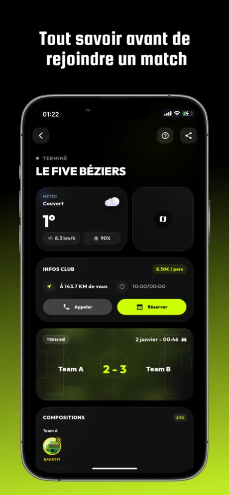 WeFoot. screenshot 3