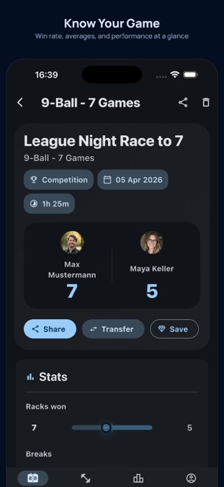 BilliardManager Screenshot 2 of 8