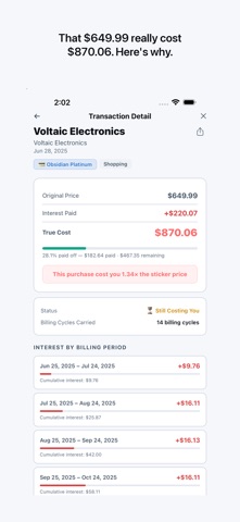 Pay Down: Credit Card Interest Screenshot 1 of 7