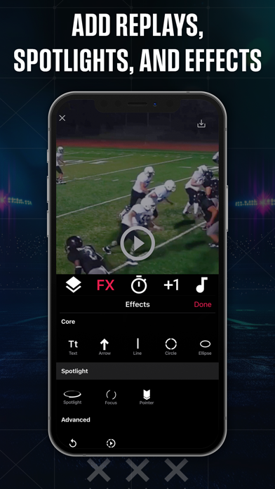 Warpstream – Sports Highlights iPhone screenshot 3 - Sports app
