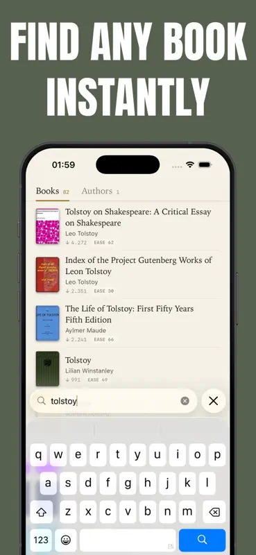 Project Gutenberg eBook Reader screenshot 5 of 7