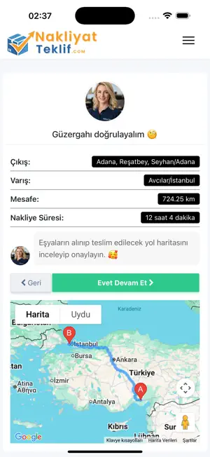 Nakliyat Teklif Al screenshot 2