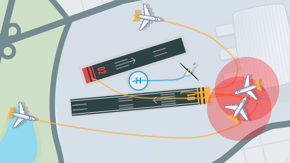 #3. Airport Madness: Plane Control (iOS) 由: Devnex