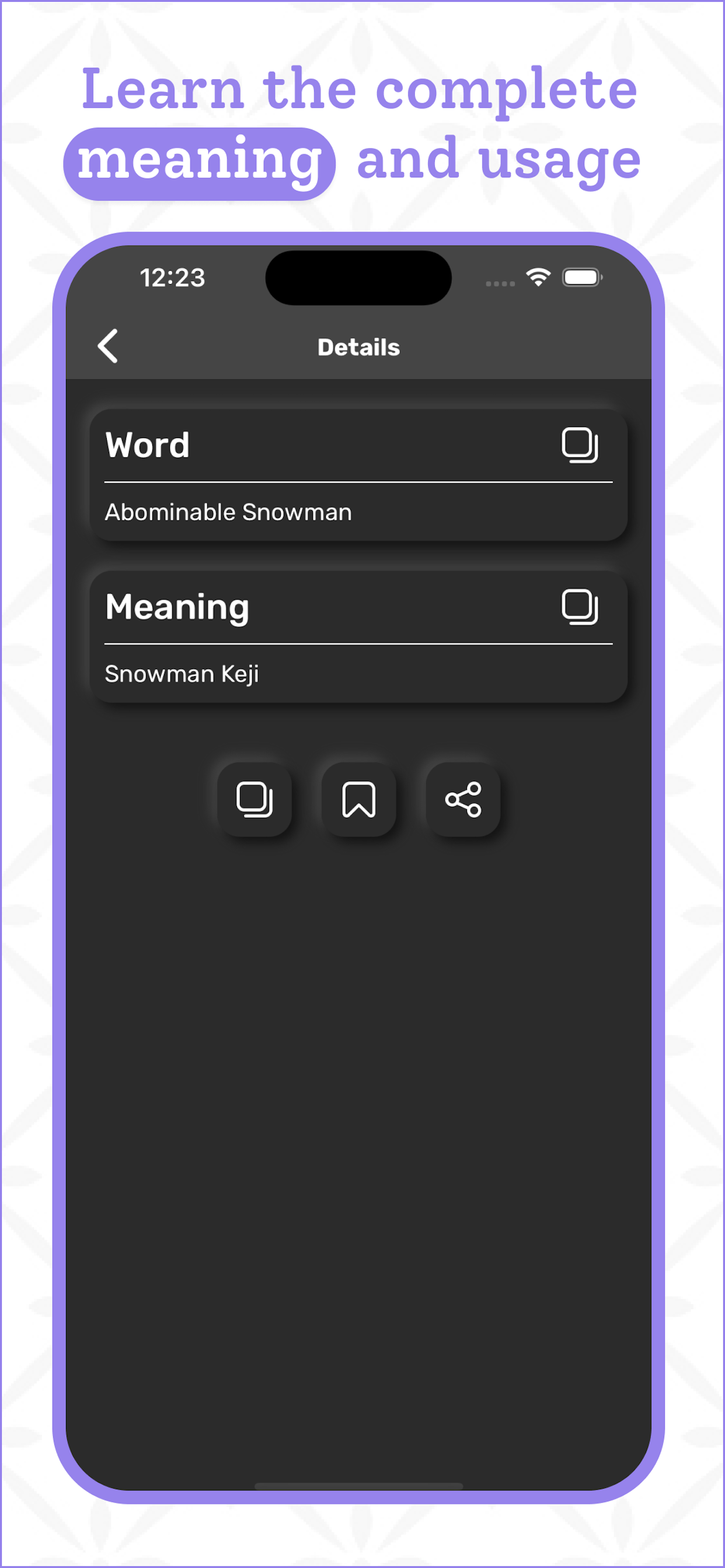 Indonesian Dictionary App