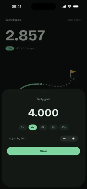 Just Steps – Pure Step Counter screenshot 4