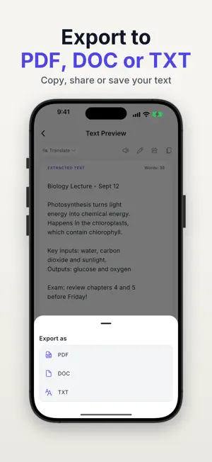 Handwriting to Text AI - OCR screenshot 4