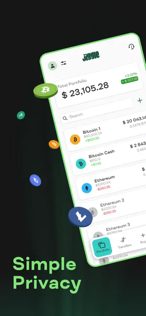 Jiggle: Crypto Wallet screenshot 1