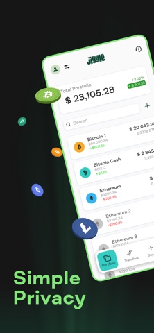 Jiggle: Crypto Wallet Screenshot 1 of 8