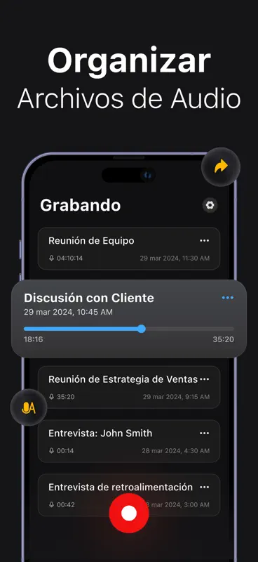 Gravador de voz - Áudio Gravar screenshot 6 of 6