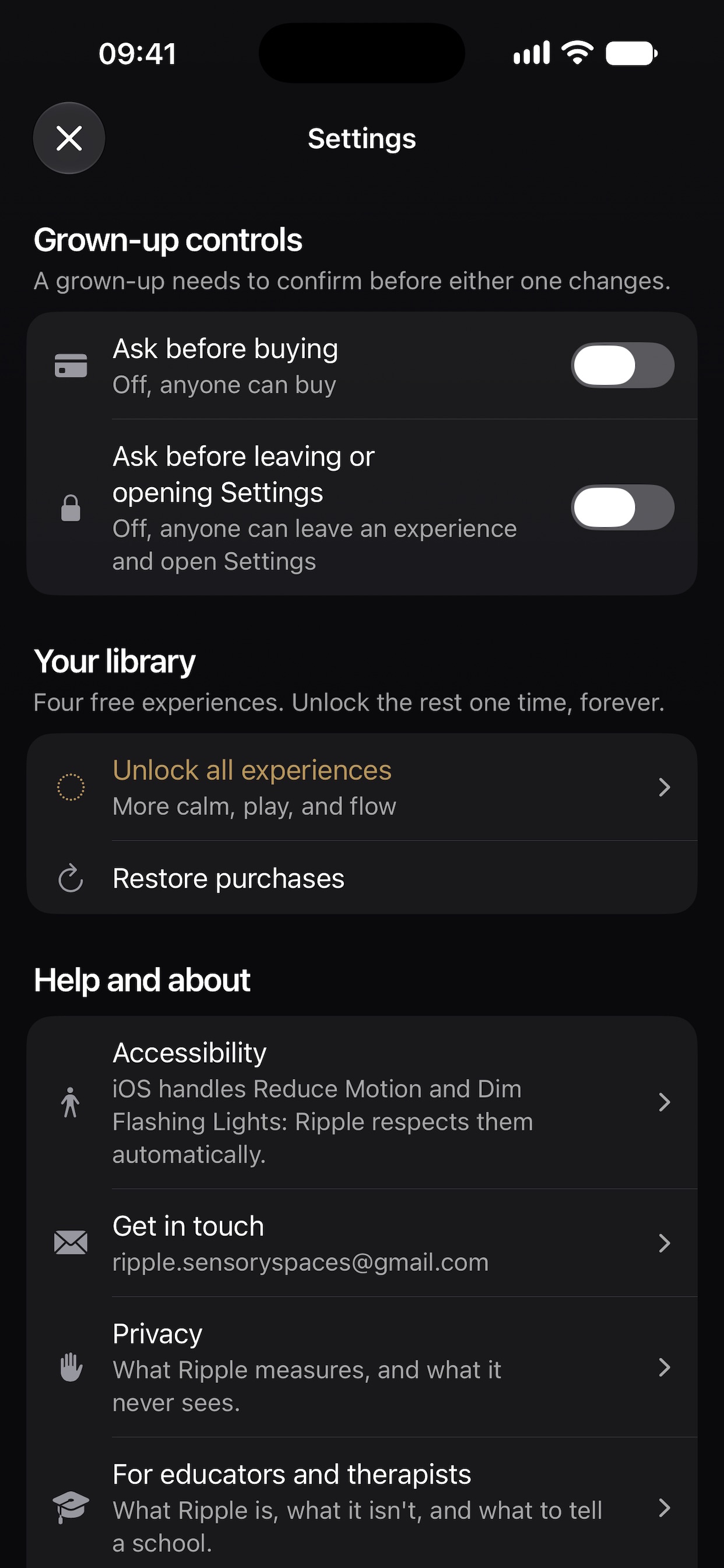 Screenshot 6 of Ripple: Sensory Spaces