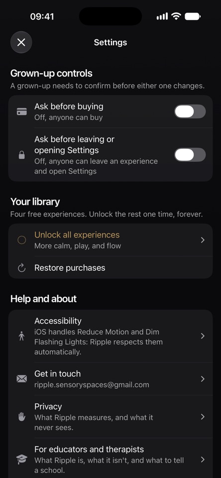 Ripple: Sensory Spaces screenshot 6