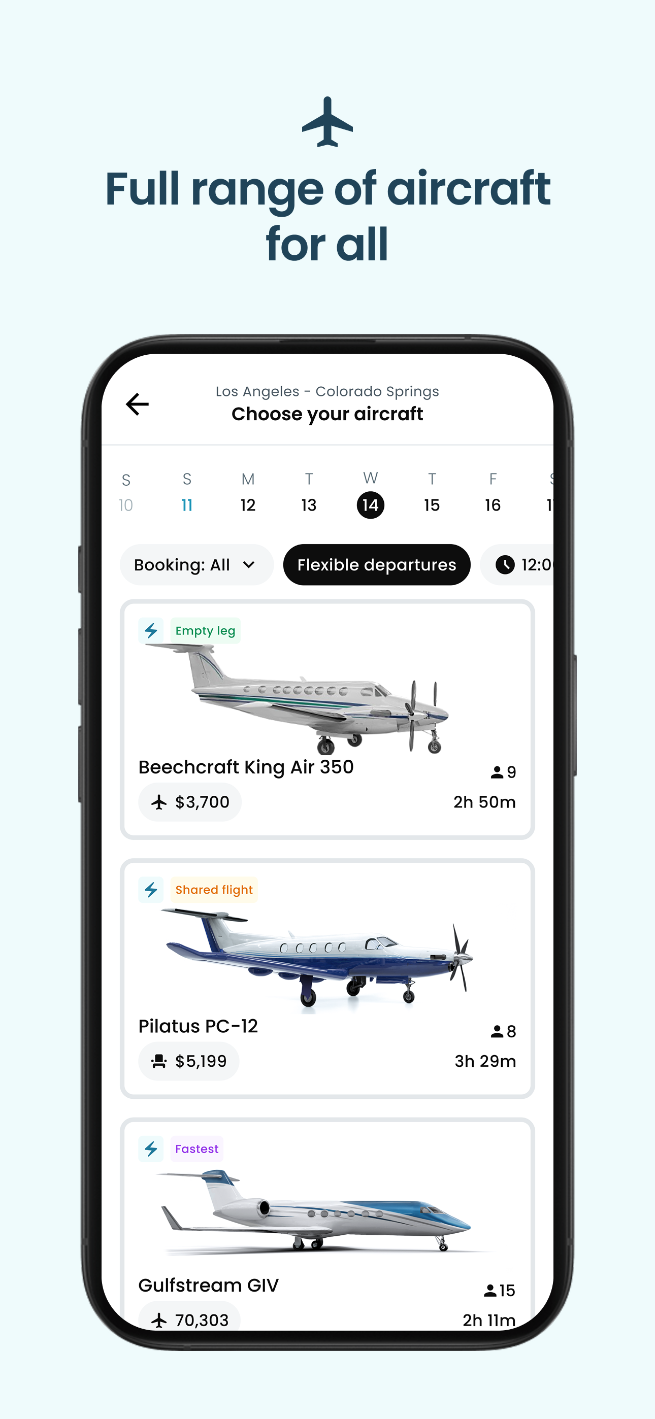 Airble: Book a Private Jet screenshot 5