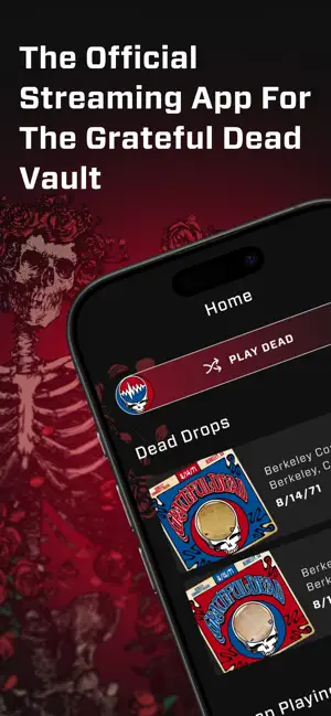 Play Dead: Grateful Dead App screenshot 1