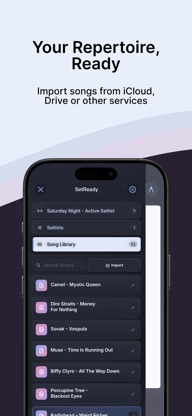 Setlist Manager - SongDeck screenshot 4