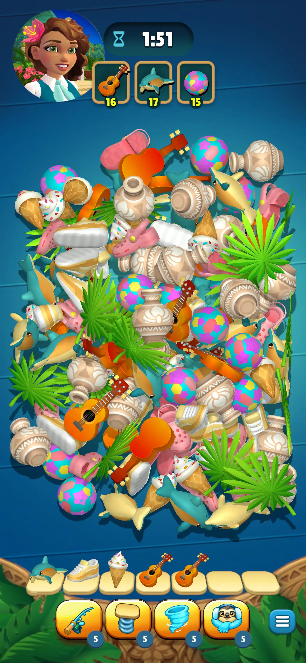 #2. Island Match 3D (iOS) 由: Fanatee