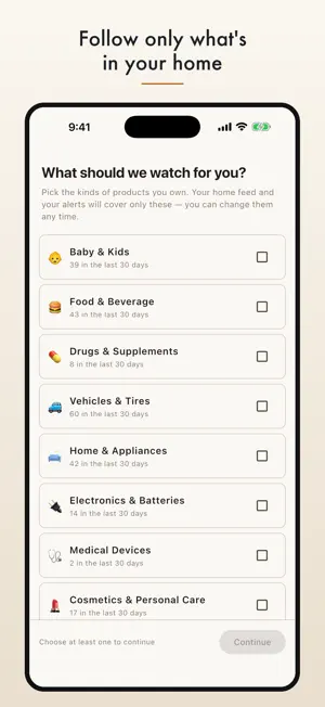 Recall Alert & Safety News screenshot 1