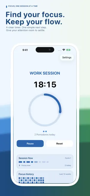 Pomodoro by Elsa screenshot 1