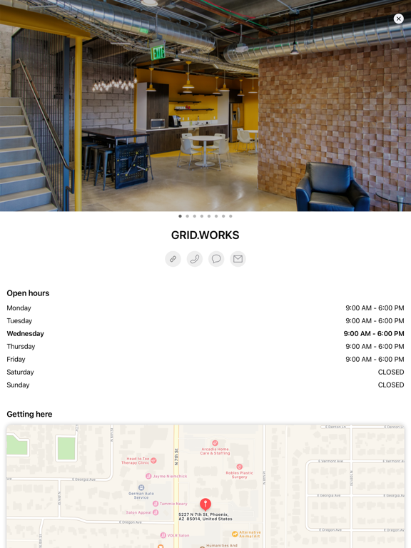 Grid.works iPad screenshot 6 - Productivity app