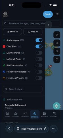 Report The Reef Screenshot 5 of 7