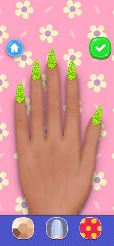 Girls Nail Salon: Paint Polish iPhone screenshot