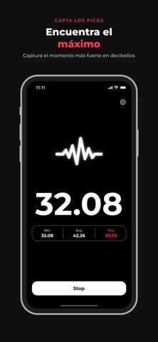 Sonómetro: Nivel de Sonido dB screenshot 4