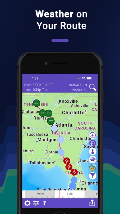 Drive Weather with Live Radar