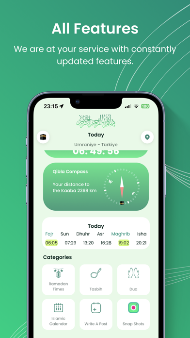 Ramadan Times 2025 Athan & USA Screenshot 3 - AppWisp.com Ramadan Times 2025 Athan & USA Screenshot 3 - AppWisp.com