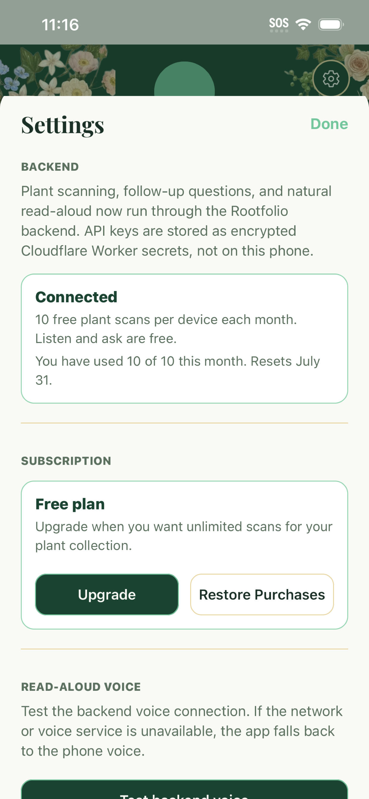Rootfolio: Plant Collection screenshot 4