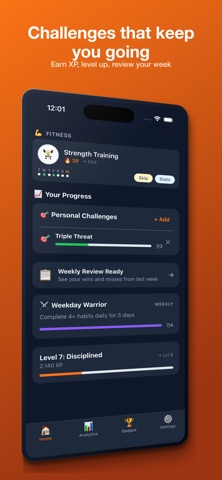HabitStreak - Habit Tracker Screenshot 4 of 8
