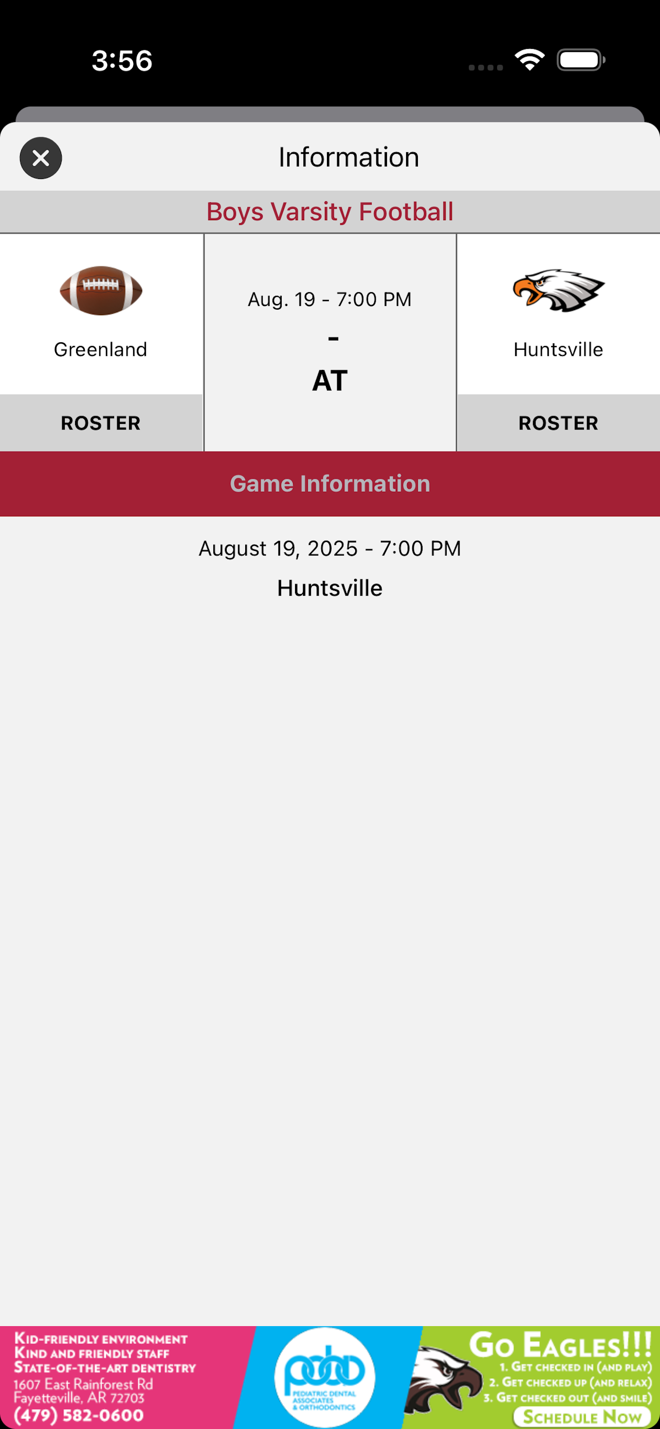 Huntsville Eagles Athletics screenshot 6