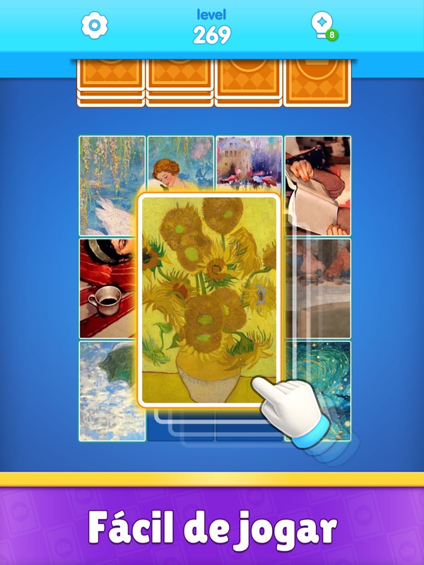 Jigsaw Drop: Puzzle Solitário screenshot 9