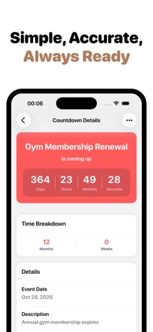 Countdown Widget • Timer Screenshot 6 of 6