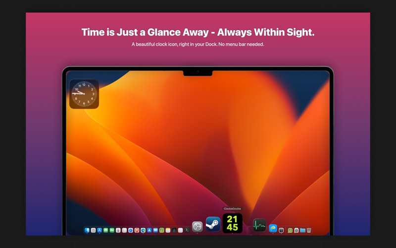ClockieDockie screenshot