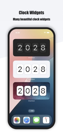 Flip clock & clock widget Screenshot 6 of 7