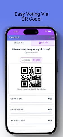 FriendPoll: Decide w/ Friends! screenshot