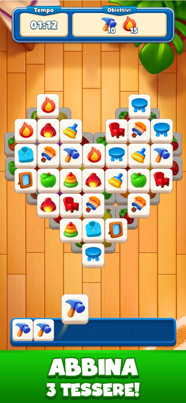 Goodwill Tiles: Match & Rescue iOS Mod IPA screenshot 2 - iOS game interface