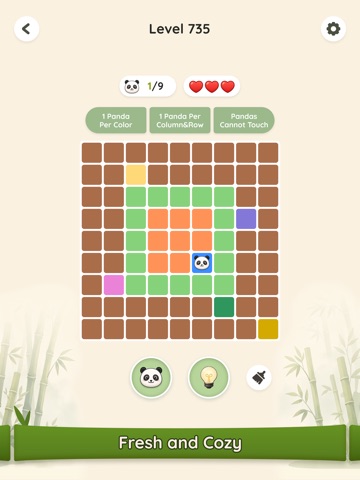 PandaClue iPad screenshot