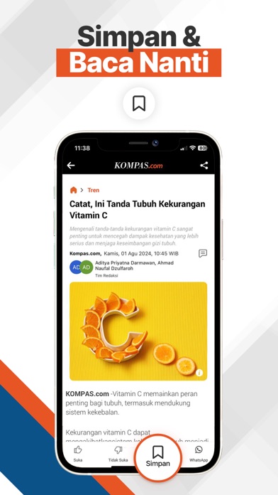 KOMPAS.com: Berita Terkiniのスクリーンショット - 5