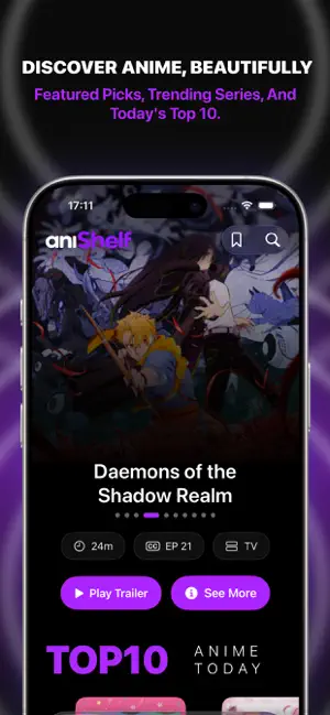aniShelf : Anime World screenshot 1