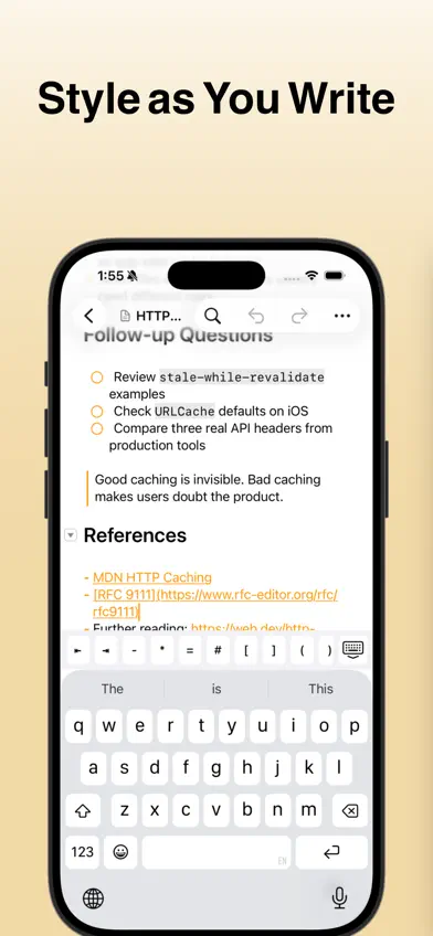 Amber - Simple Markdown screenshot 3