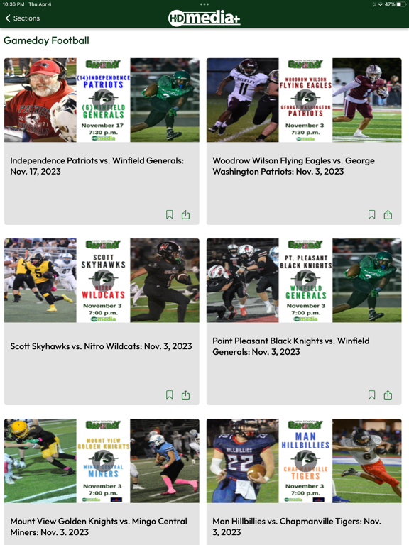 HDMediaTV iPad screenshot 5 - News app