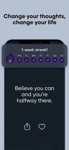 Motivation - Inspiration App iPhone screenshot